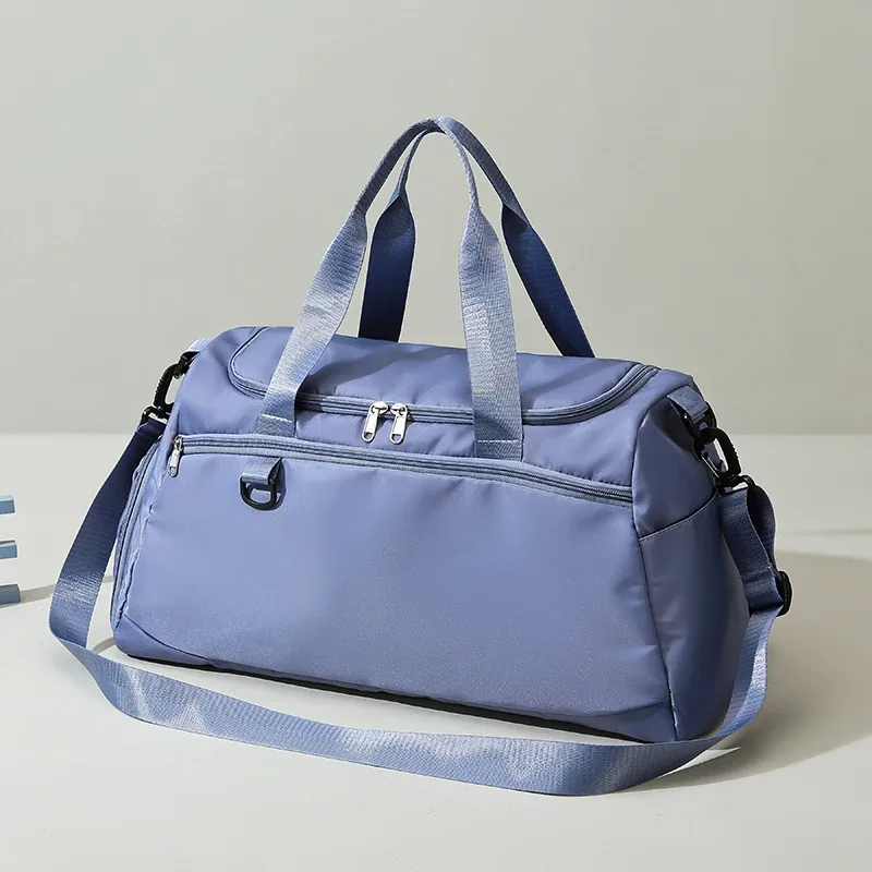 sac de sport pour hommes, sac de sport pour femmes, sac sec et humide, sac à main, sangle d'épaule de natation, sac d'entraînement physique du week-end, logo personnalisé imprimé nom
