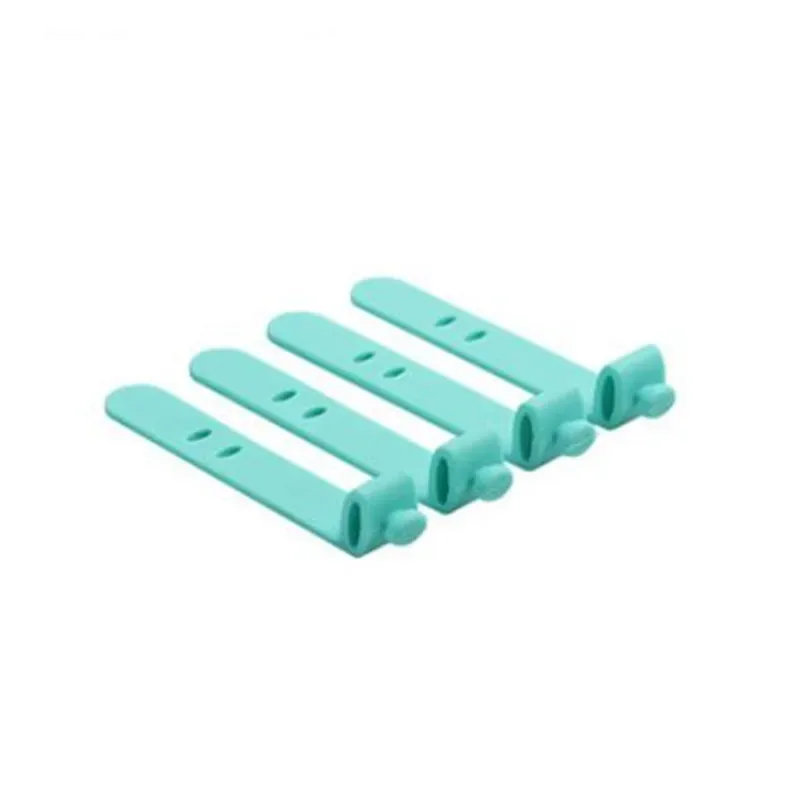 enrouleur de câble en gel de pton, protecteur d'écouteurs, support de téléphone usb, organisateurs de paquets, accessoires de voyage créatifs, 4 pièces/lot