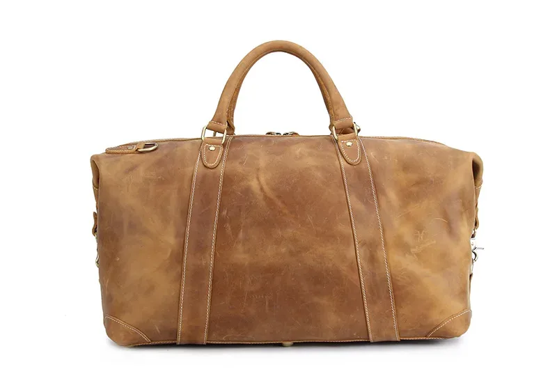 sac de voyage pour homme en cuir véritable crazy horse vintage, grand sac de voyage, sac de sport pour homme, sac de nuit, sac de week-end, grand modèle m110