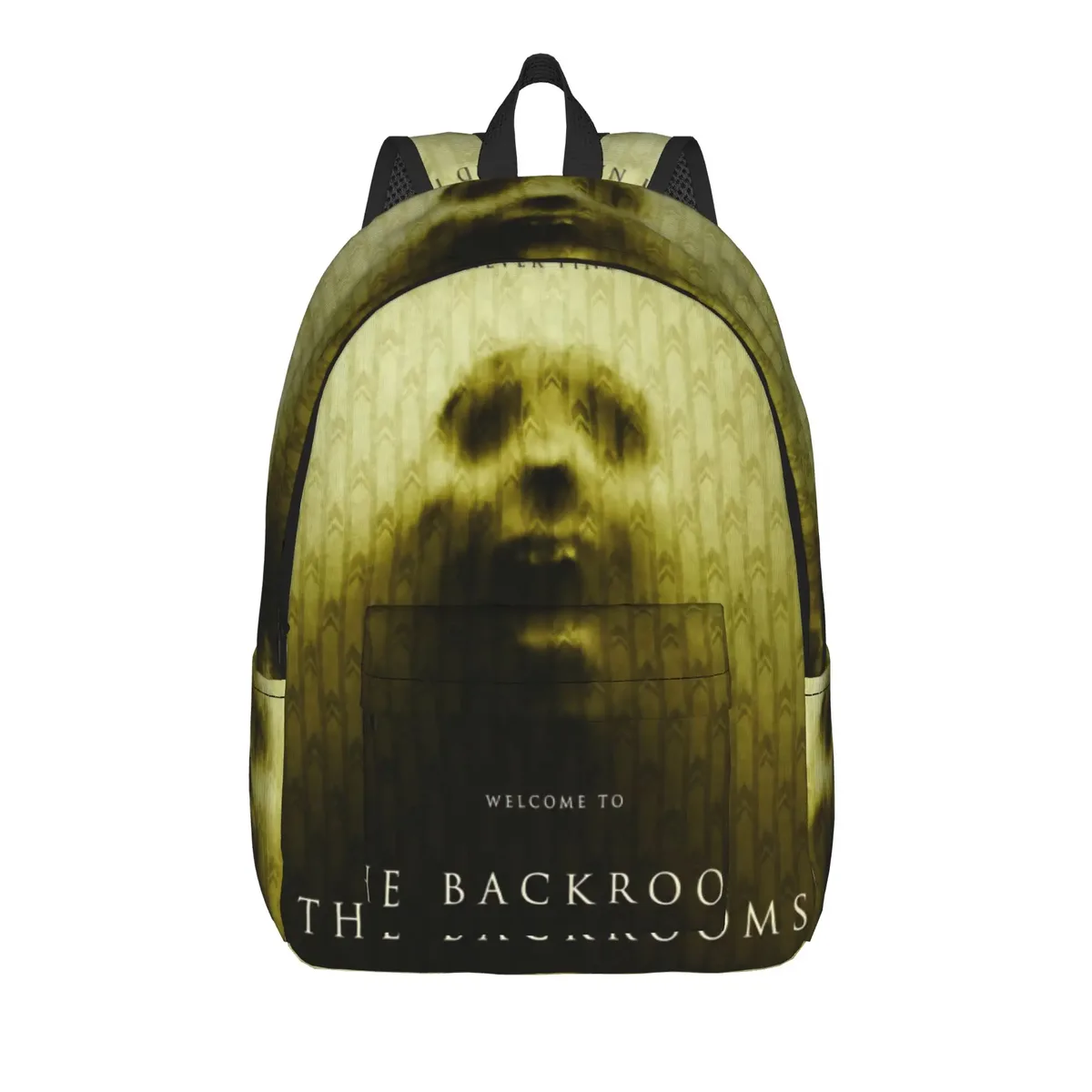 sac dos polyester jaune vif motif film couloir ultra léger voyage ecole universite femmes bandoulière ordinateur portable extérieur