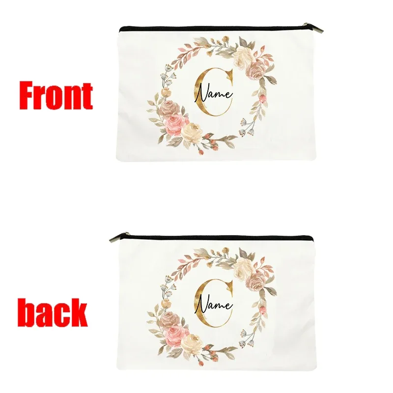 pochette à cosmétiques personnalisée pour mariage, pochette à cosmétiques pour fête, pochette à cosmétiques individuelle, sac de maquillage en toile de voyage, organisateur, cadeaux pour femme