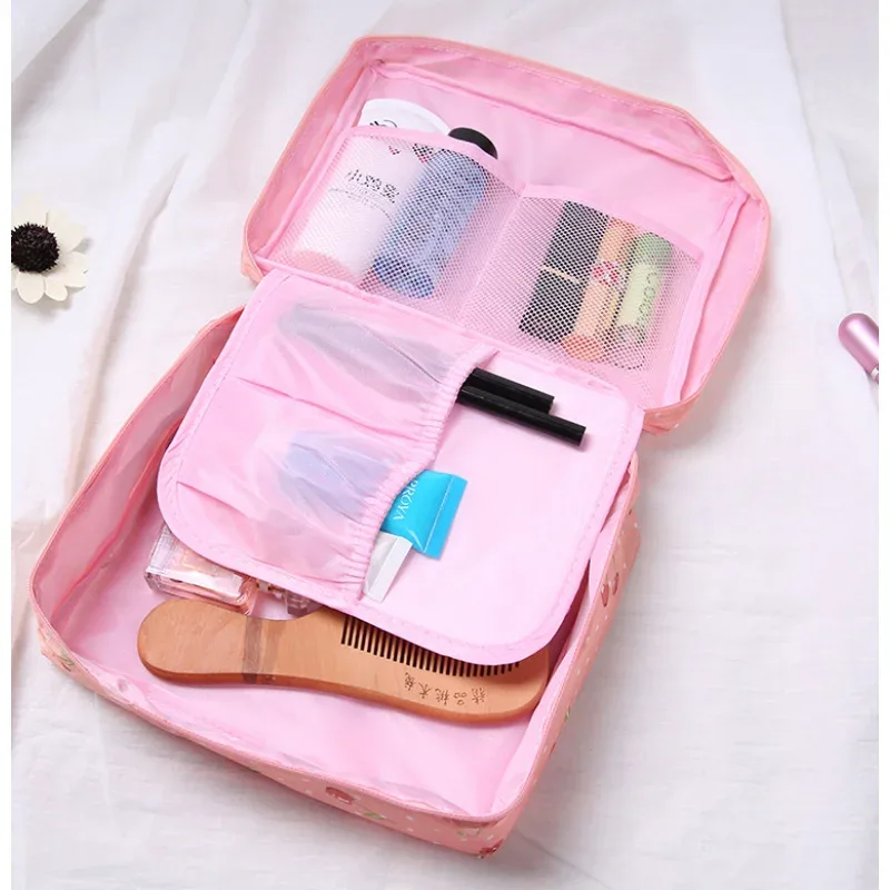 sac de voyage imperméable pour maquillage et articles de toilette pour femmes | organisateur de cosmétiques portable, pochette de douche suspendue