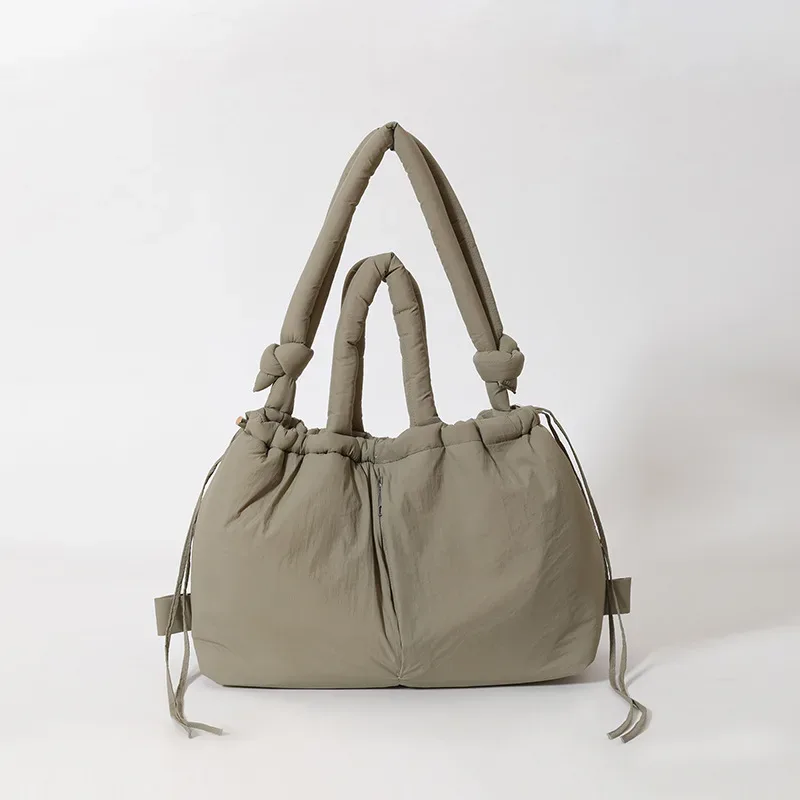 nouveau sac femme vers le bas rembourré veste sac mode unique épaule sac fourre-tout sac à dos sac à bandoulière mochila femininas grand sac fourre-tout