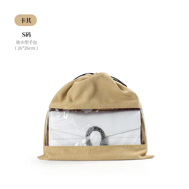 s/m/l transparent voyage emballage cube sac sac à poussière sacs à cordon organisateur sac à poussière voyage chaussures sacs de rangement organisateur de voyage