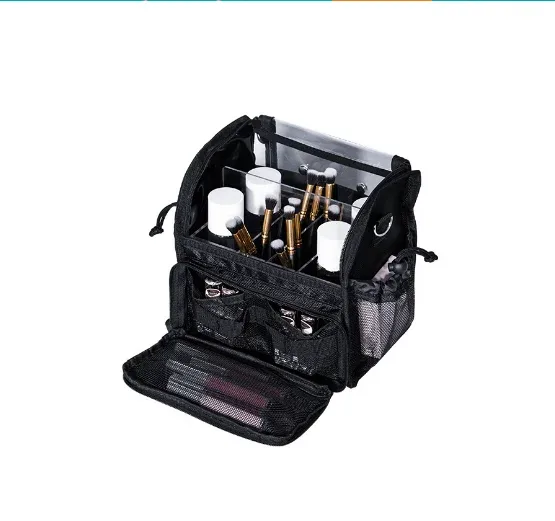 trousse à cosmétiques en pvc pour femmes, trousse de maquillage, trousse de beauté, trousse à tatouages, trousse à outils d'art des ongles, trousse de voyage, trousse à pinceaux