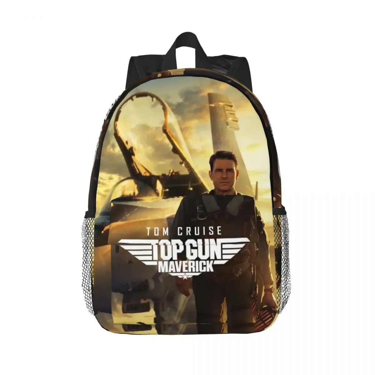 top gun tom cruise maverick sac à dos étudiant garçons filles bookbag enfants sac d'école ordinateur portable sacs à bandoulière pour hommes femmes