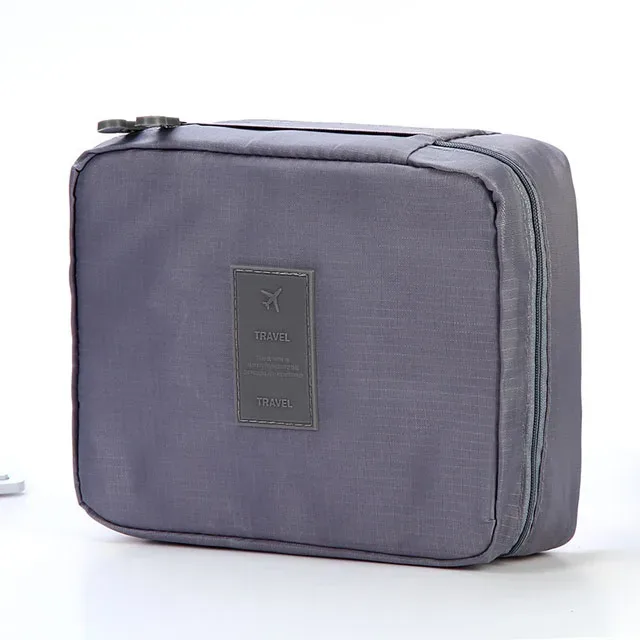 sac de maquillage de voyage multifonctionnel pour filles, organisateur de cosmétiques portable imperméable avec plusieurs compartiments pour femmes