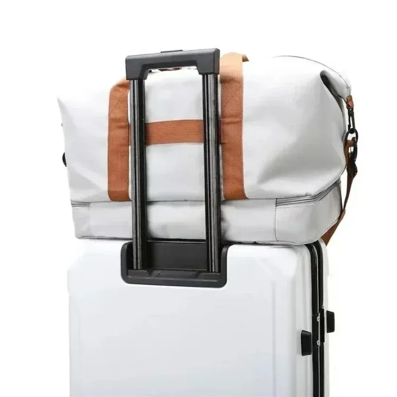 sac de sport de voyage de grande capacité, bagages de courte distance, sacs de fitness portables, sacs à main à bandoulière, sport pour hommes, étanche b