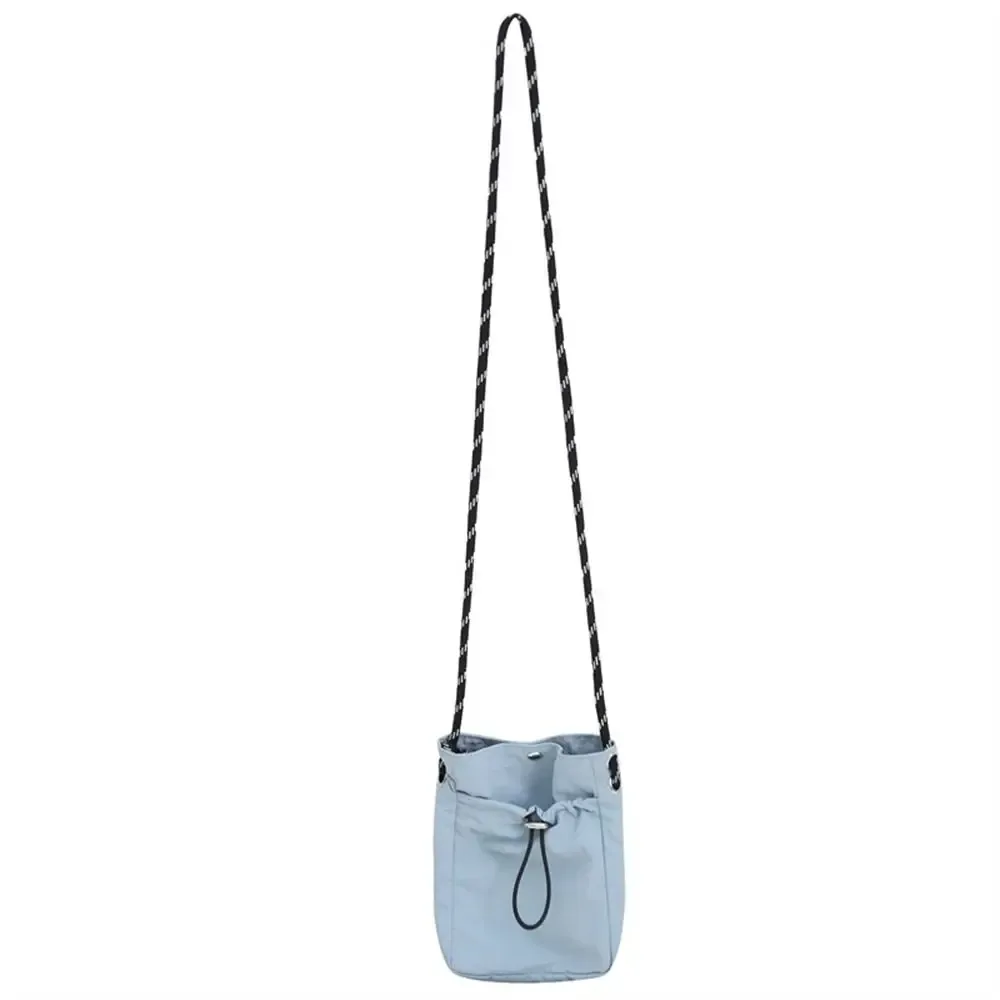 sacs à bandoulière en toile tendance, couleur unie, style minimaliste, sac pour téléphone, sac messager léger pour l'extérieur