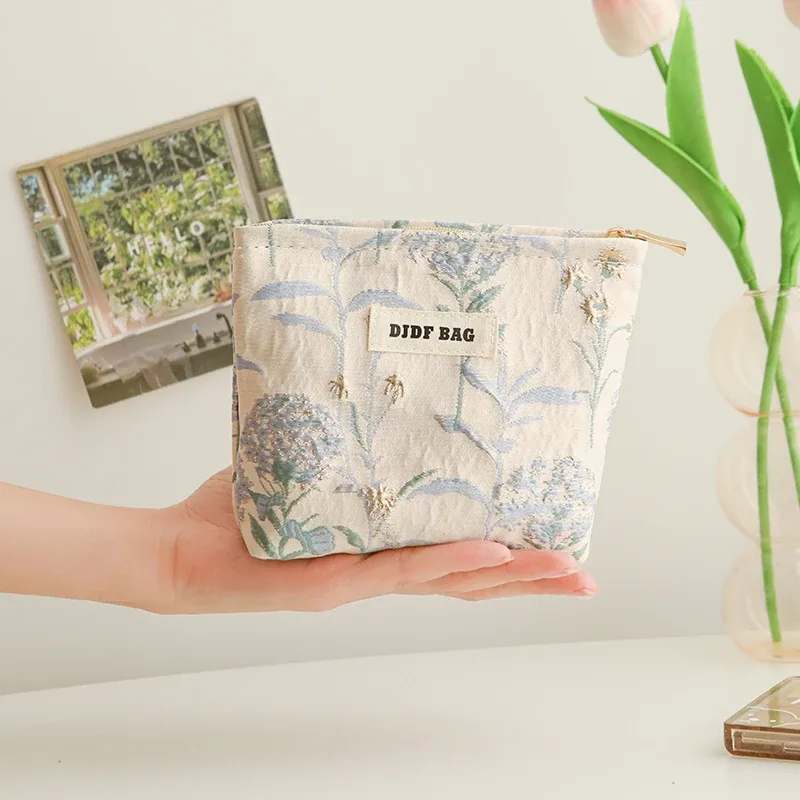 mini sac à cosmétiques portable rouge doux pour femme, petit sac de rangement pour serviettes hygiéniques, sac pour pièces de monnaie et clés, sac pour cartes bancaires portables