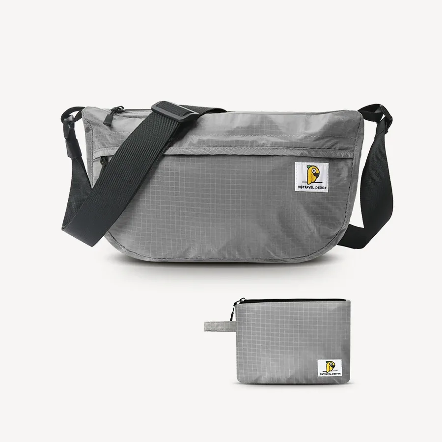 sac de voyage pliable imperméable, sac fourre-tout et sac bandoulière, grande capacité, pochette de rangement portable pour bagages pour femmes et hommes