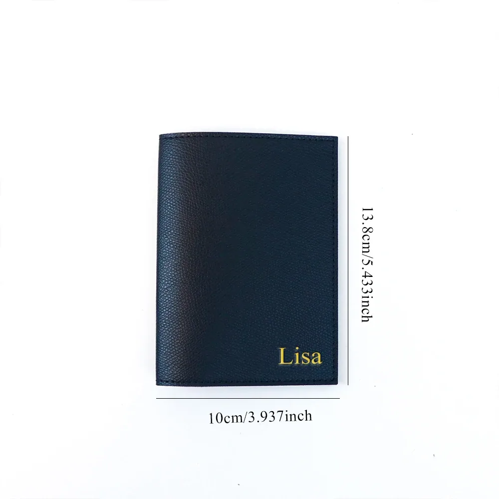 porte-passeport personnalisé en cuir pu, pratique pour les voyages d'affaires et les trajets quotidiens.