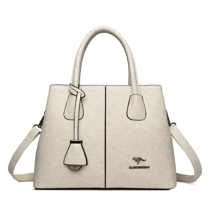 sacs à main en cuir souple de marque authentique pour femmes, grands sacs fourre-tout, sacs à bandoulière carrés, sacs à main tendance, sacs bandoulière