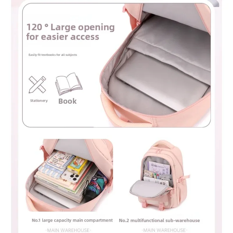sac à dos pour élève du primaire, sac à dos pour collégienne, sac à dos pour lycéenne, sac à dos pour filles, sac à livres mignon, sac d'école grande capacité, sac à dos de voyage