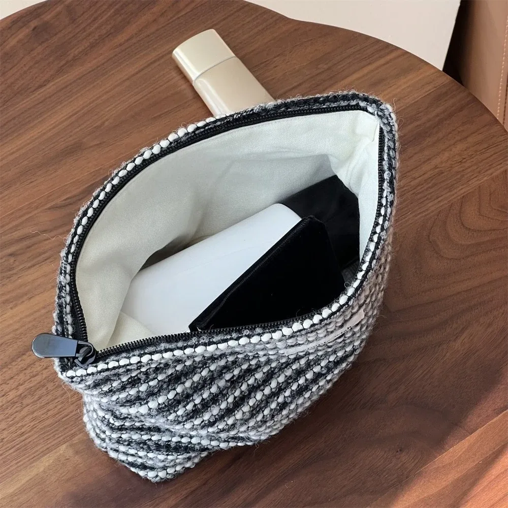trousse de maquillage vintage pour femmes, grande capacité, organisateur de voyage, rangement, trousse de toilette, pochette, sac à cosmétiques