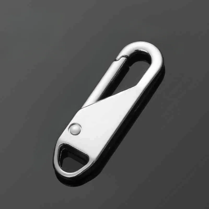 fermeture éclair zip puller métal pratique robuste remplacement bouton universal diy réparation sacs valises vêtements doré argenté noir