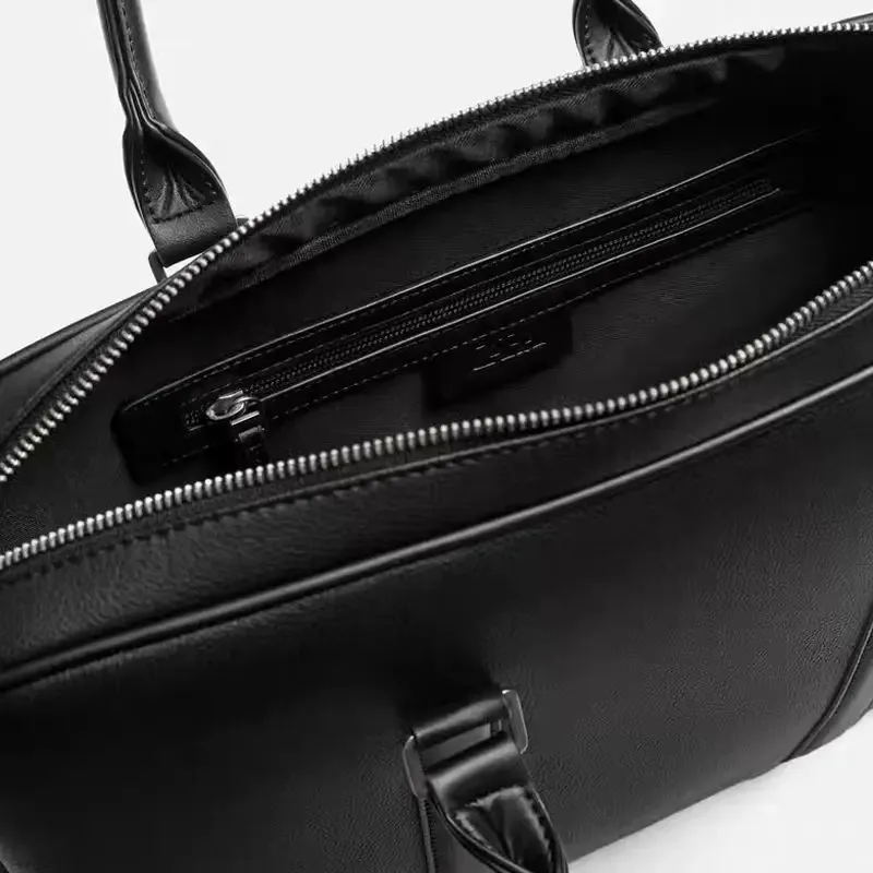 porte-documents de luxe en cuir pu pour hommes, sac à bandoulière, sacoche, fourre-tout, sac à main pour ordinateur portable de banlieue, nouvelle collection