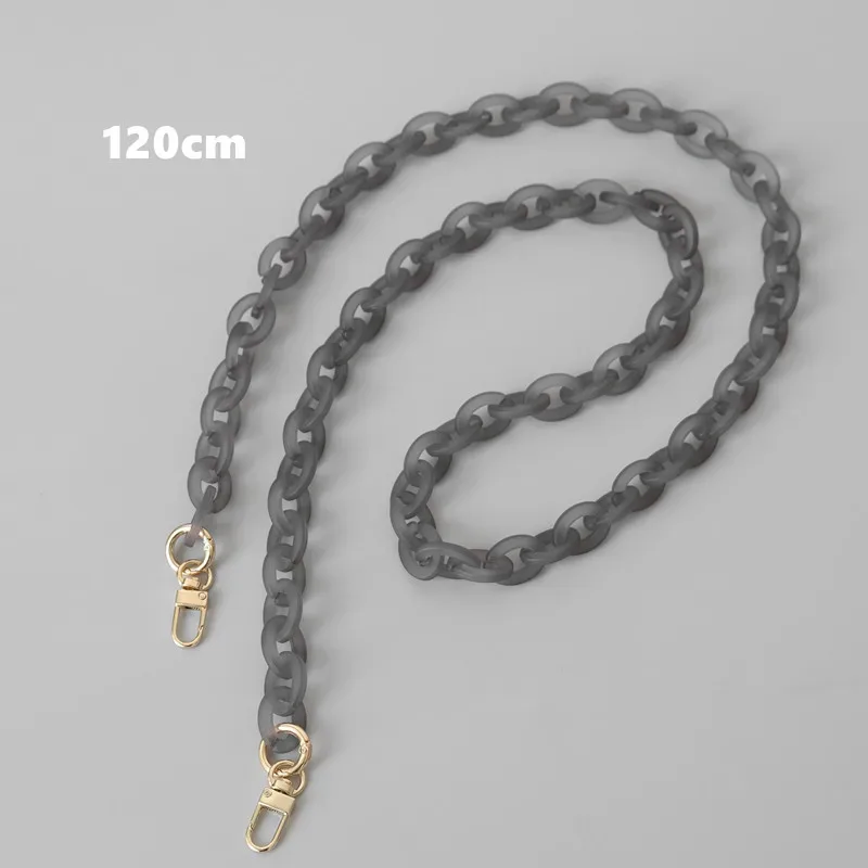 chaîne métal gris boucles dorées sac marron noire accessoire voyage bandoulière rechange modèle luxe