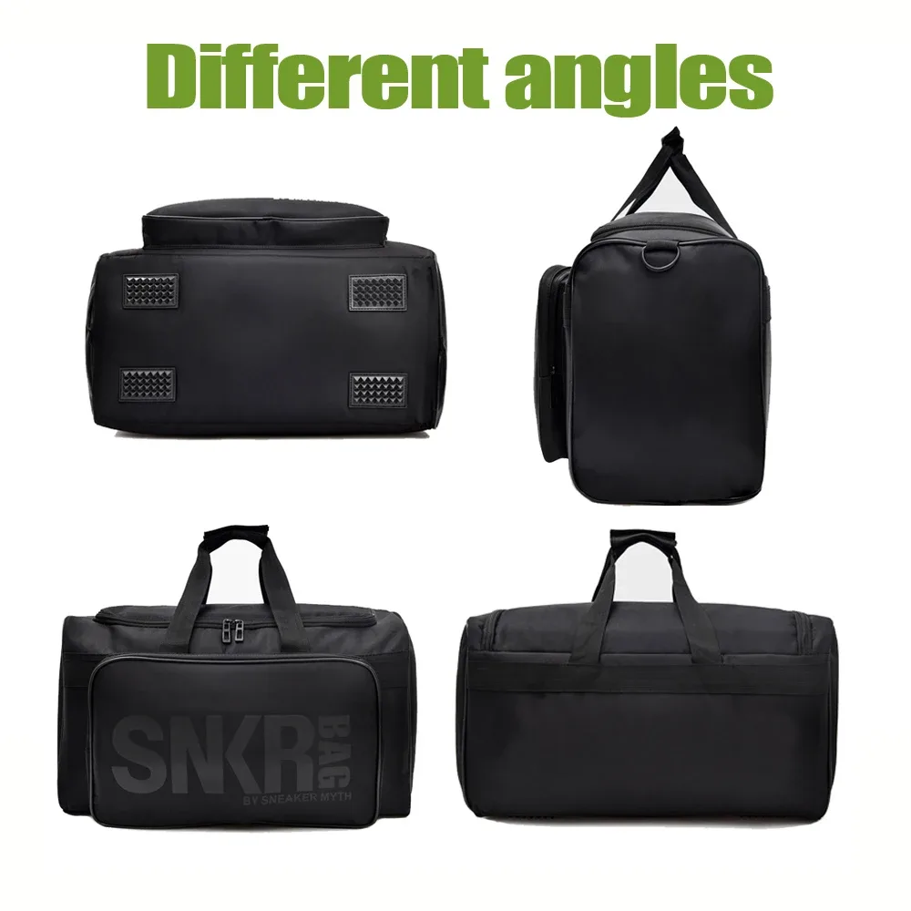 grand compartiment multiple sport formation sacs de sport hommes sneaker sac de sport chaussures emballage cube organisateur sac à bandoulière étanche snkr