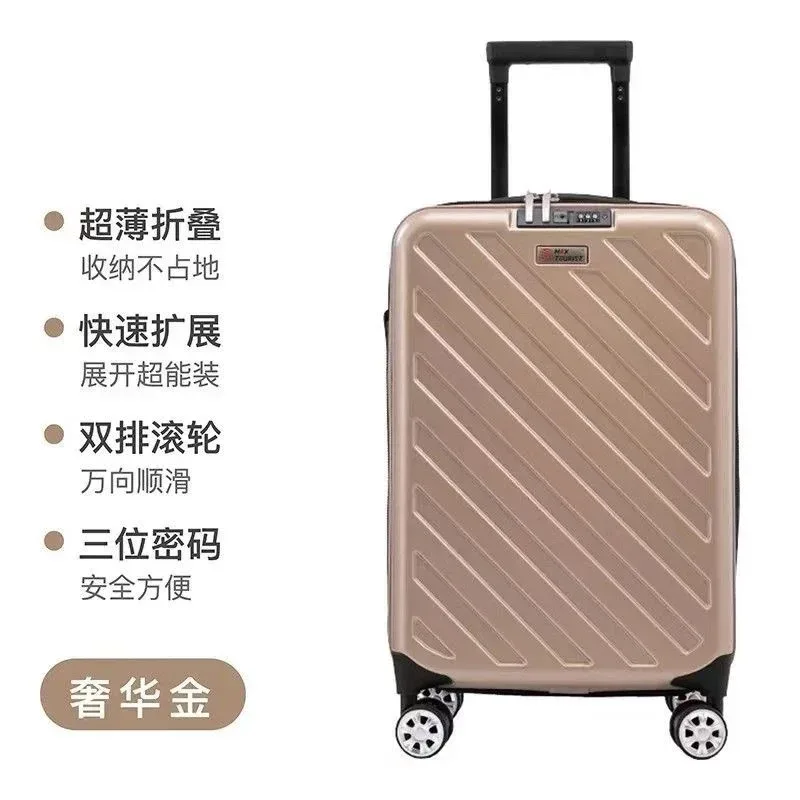 valise pliable de 20 pouces, valise à roulettes, valise trolley de 24/28 pouces, bagage de voyage à emporter en cabine, exportation vers le japon
