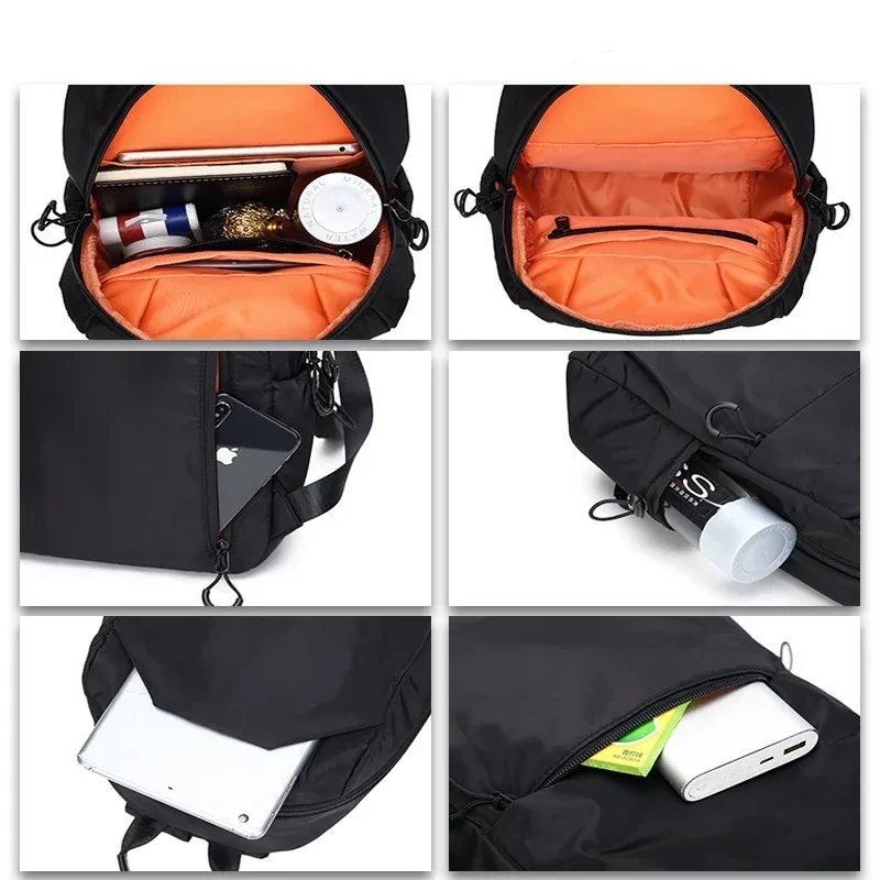 sac à dos oxford léger et étanche pour hommes et femmes, mini sac à dos de voyage d'extérieur, petits sacs à dos unisexes