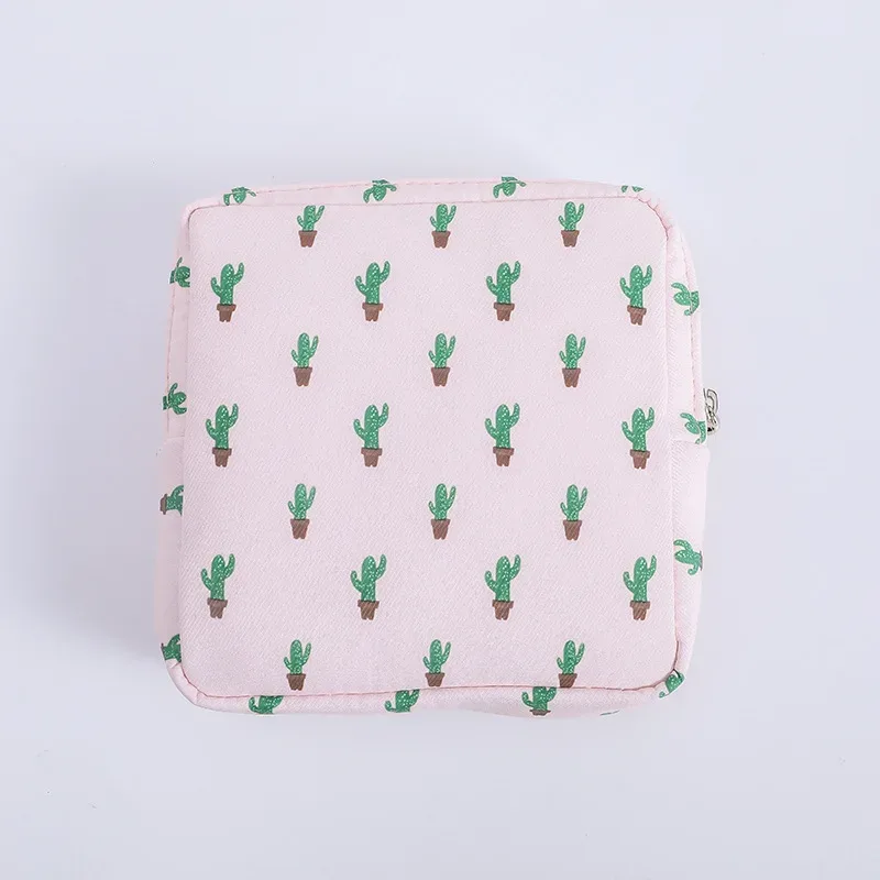 petit sac à cosmétiques de voyage pour femmes, trousse de maquillage rouge à lèvres pour filles, sac à serviettes hygiéniques, étui pour 03/présidence, sacs de rangement
