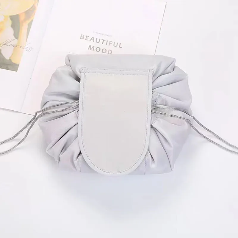 nouvelle trousse de toilette portable pour femme, sac de rangement à cordon de serrage grande capacité, best-seller