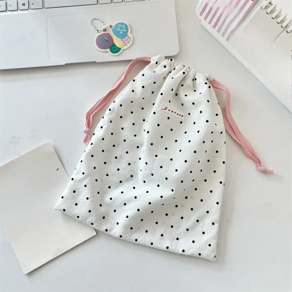 mignon points porte-monnaie clé écouteur cordon sac de rangement femmes filles bijoux rouge à lèvres cosmétique fourre-tout corde pochette chaîne sacs
