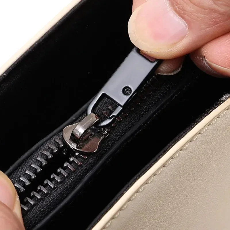 kit de réparation instantanée universel pour tirettes de fermeture éclair métalliques – outil détachable pour sacs à main et vêtements, facile à utiliser