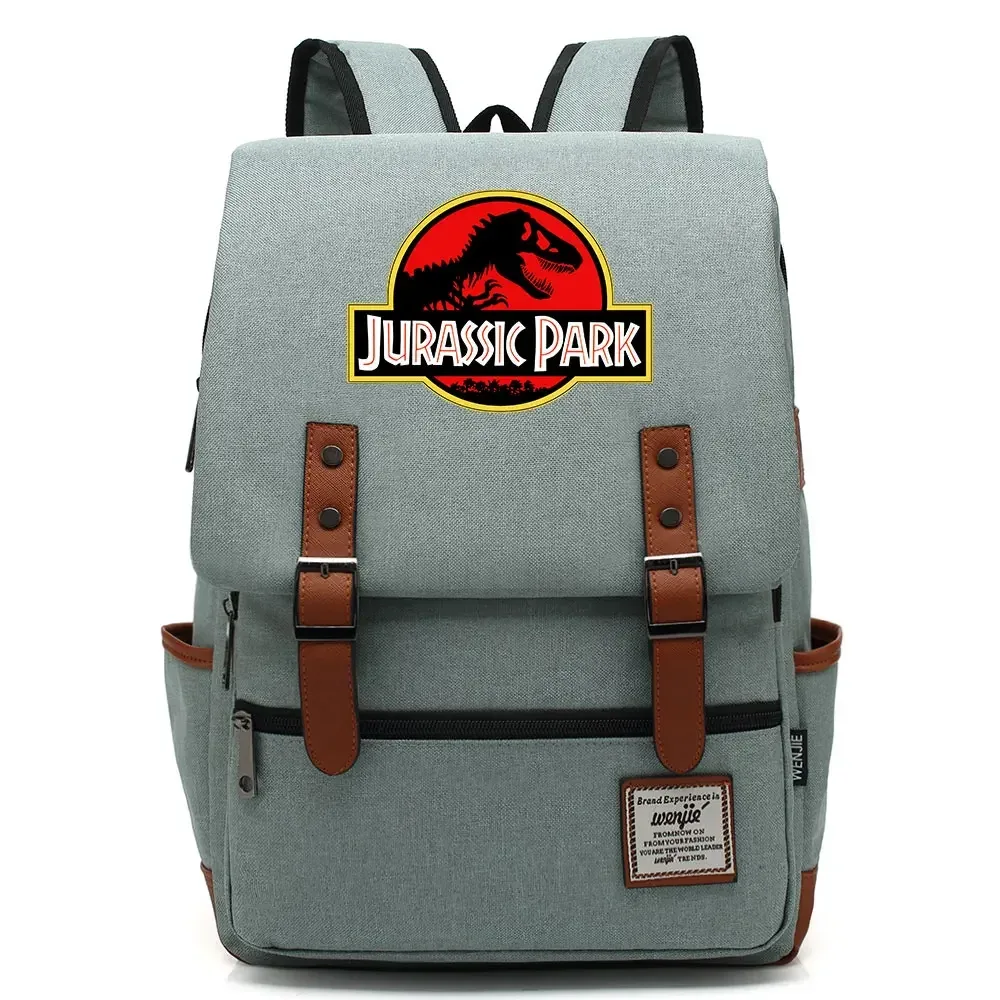 b3303 sac à dos tendance dinosaure jurassic park world avec boucle pour enfants, adolescents, étudiants, femmes et hommes