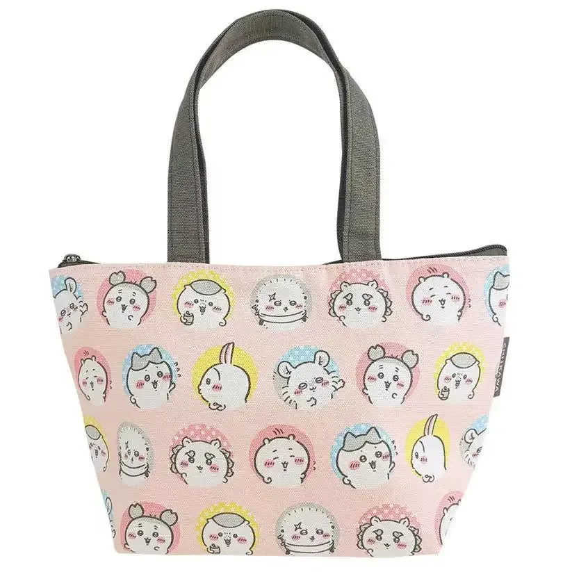 nouvelle sacoche isotherme portable chiikawa pour femme, motif dessin animé kawaii, en aluminium, pour garder les repas au frais