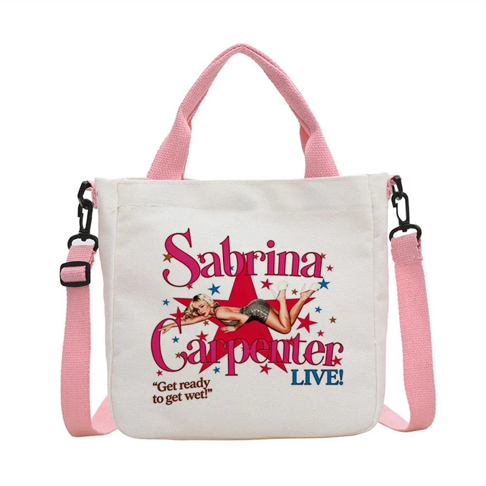 sac fourre-tout sabrina carpenter, sac à bandoulière, sac de shopping y2k, sac cabas, sac fourre-tout pour femme
