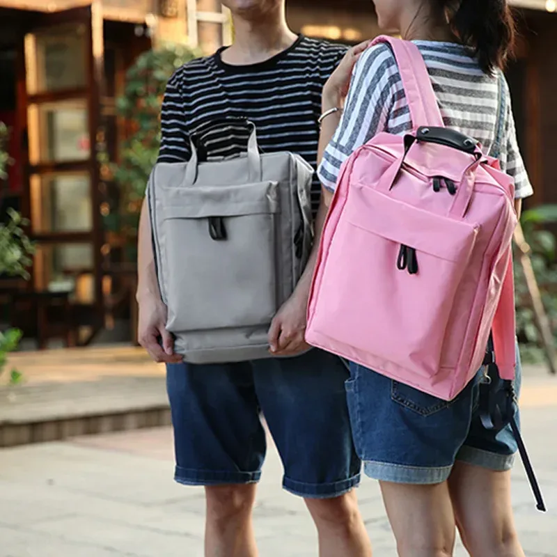 sac à dos de voyage à grande ouverture, sac de rangement, sac à main courte distance, sac d'école étudiant, sac à bagages portable de grande capacité