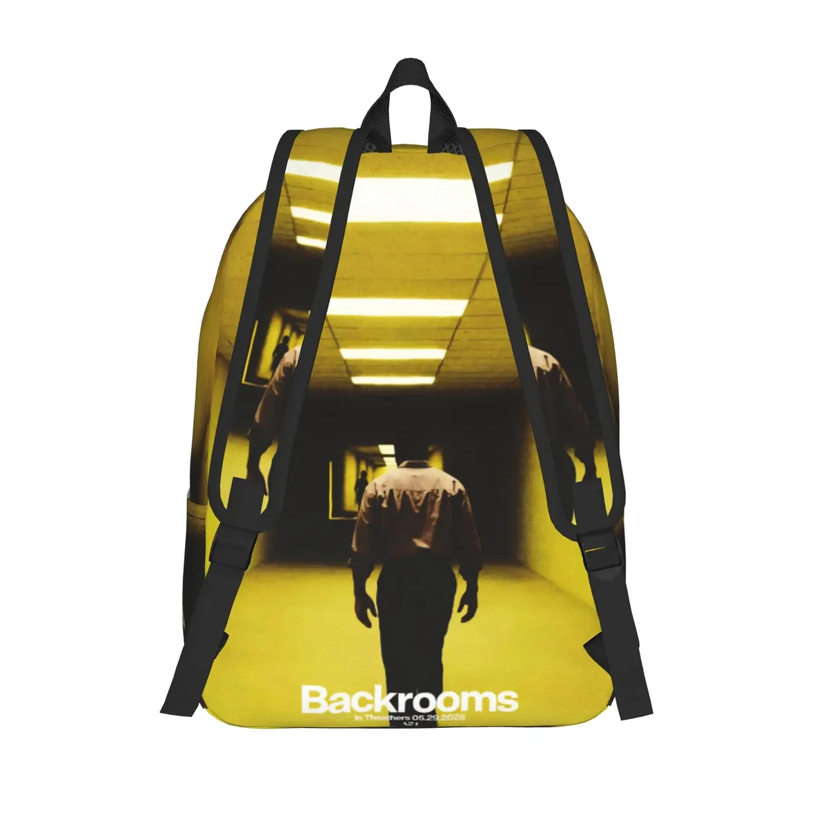 sac à dos backrooms horror movie 2026 pour hommes et femmes, sac à dos cool pour étudiants et professionnels, sacs en toile pour l'université, cadeau