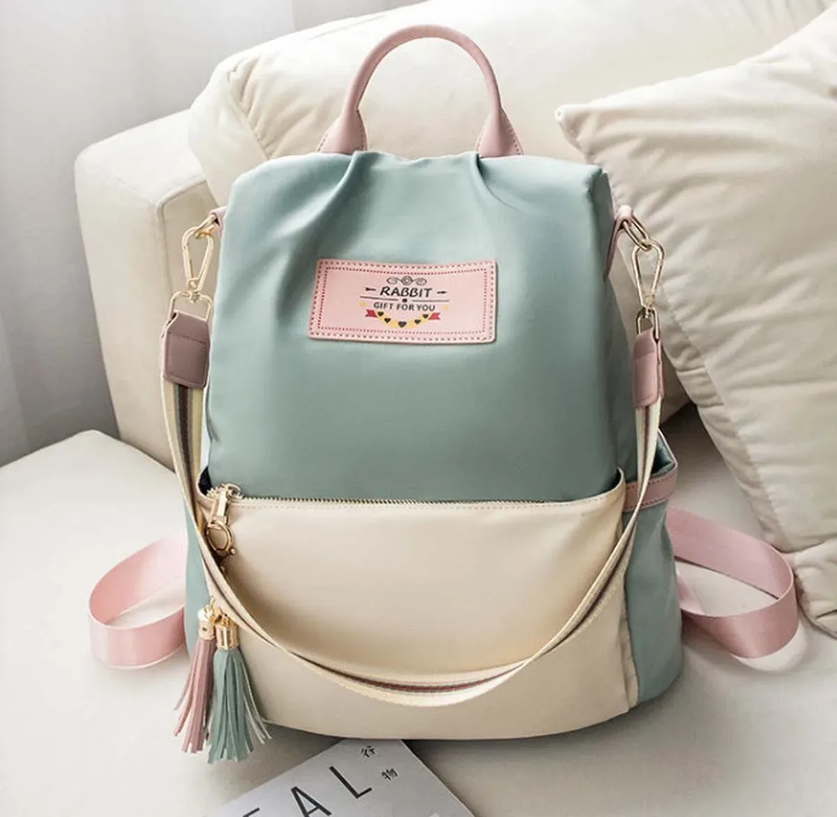 sac à dos en tissu oxford pour femmes, petit sac à dos super fire pour étudiantes, version coréenne, cartable de voyage de grande capacité