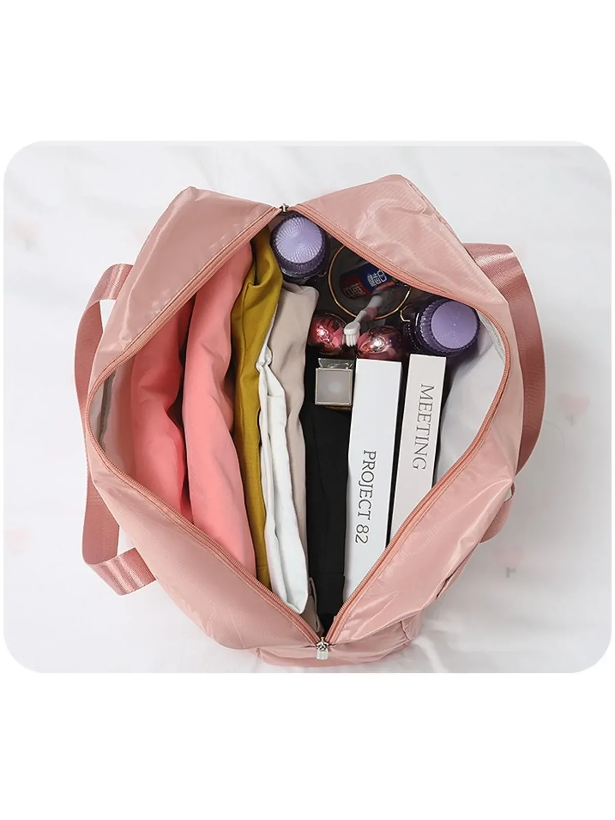 sac de rangement pliable pour couettes, sac de voyage portable pour étudiants en déménagement