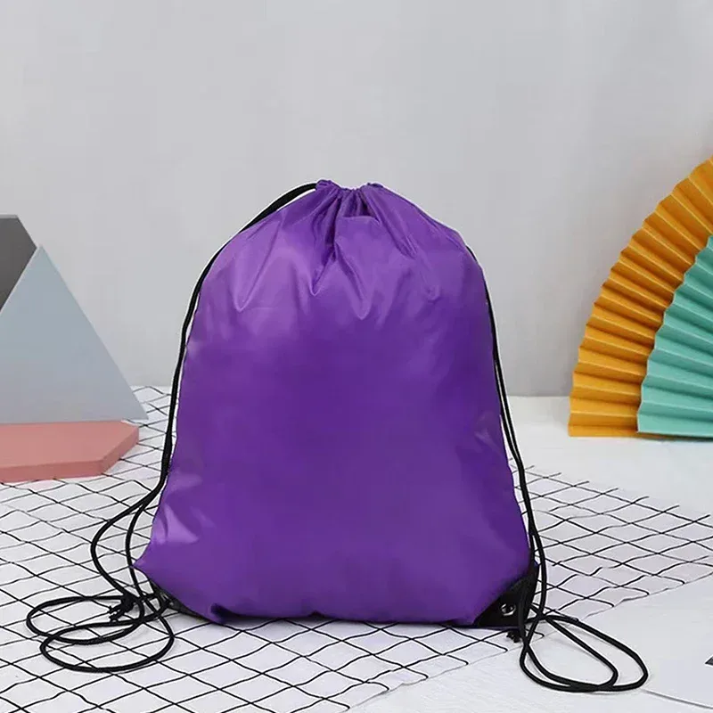 sac de sport pliable imperméable avec poche à cordon, sac à dos de fitness, sac de randonnée, camping, natation, pour hommes et femmes
