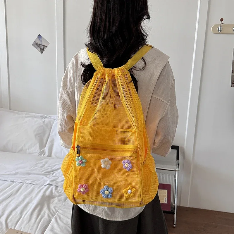 sac à dos d'école de style japonais à la mode, décor floral, léger, grande capacité, sac à dos de voyage pour ordinateur portable, sac à dos vintage pour étudiants