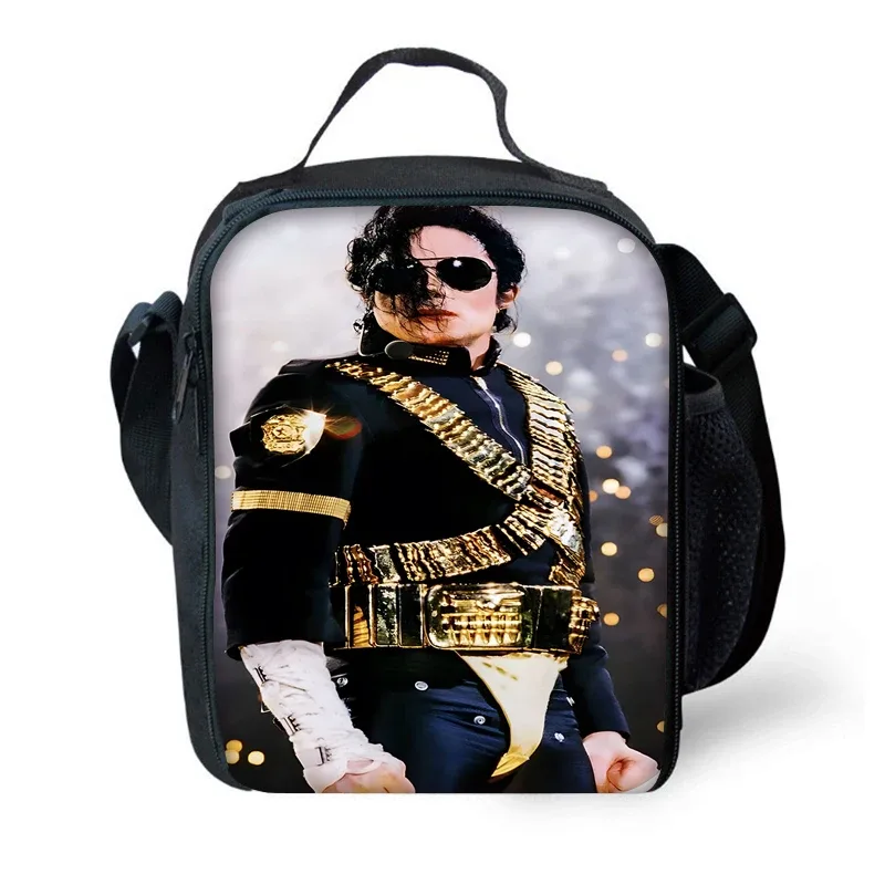sac à dos pour enfants, chanteurs populaires, michaels jackson, avec sacs à déjeuner, sacs à crayons, sacs d'école pour garçons et filles, meilleur cadeau