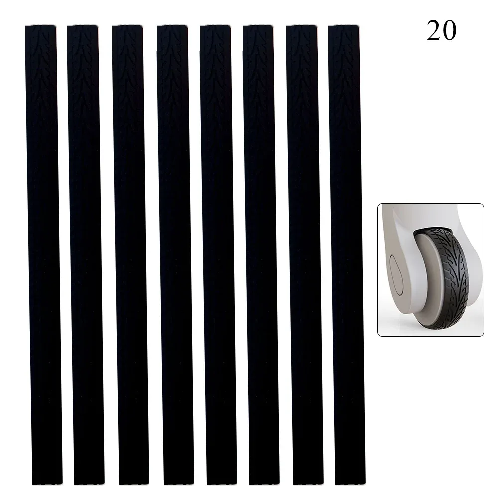 protecteur de roues de bagages en silicone, 8/4 pièces, bricolage, valise auto-adhésive, roulettes, chaussures, réduction du bruit, couverture, fournitures de voyage