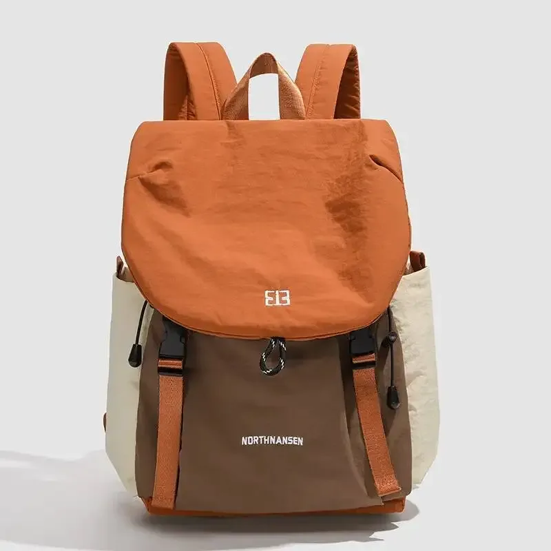 sac à dos de voyage à la mode, grande capacité, décontracté, léger, double sac à bandoulière pour hommes et femmes, banlieue