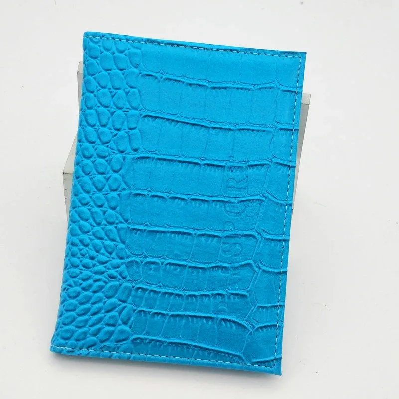 étui de passeport à motif crocodile, porte-carte d'identité pour filles et garçons, étui de voyage pour billets et passeports