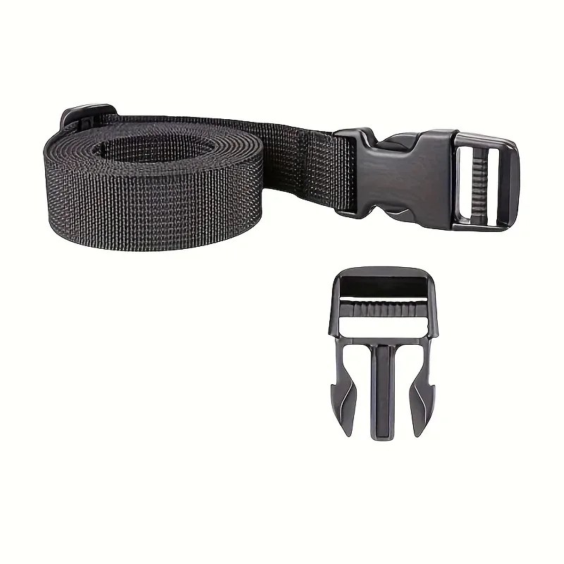 sangles de bagages réglables (4 pièces), attaches en nylon réutilisables pour valise, emballage de voyage, porte-vélos, tente, sac à dos, fixation de cargaison