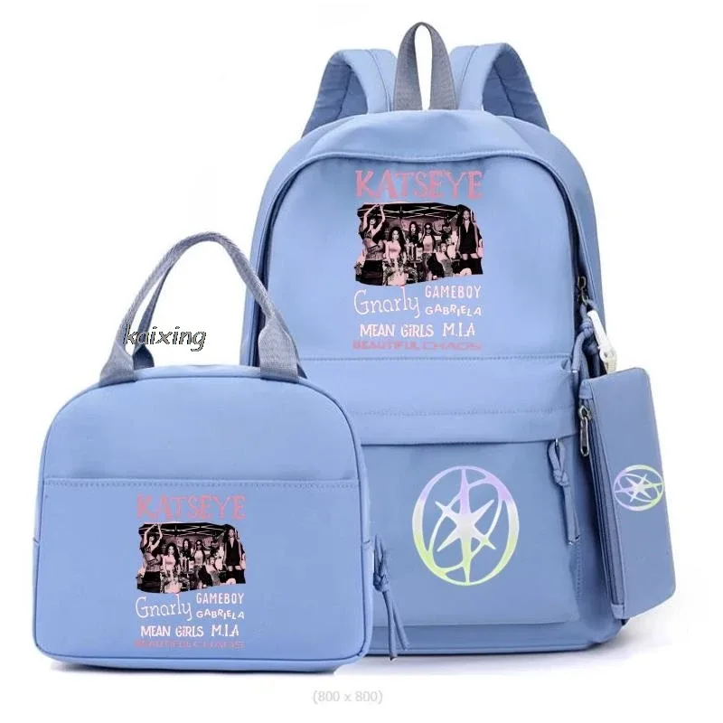 sac dos oxford université animaux dessin anime blanc bleu rose poignée amovible pliable extensible grande capacité doublure nylon
