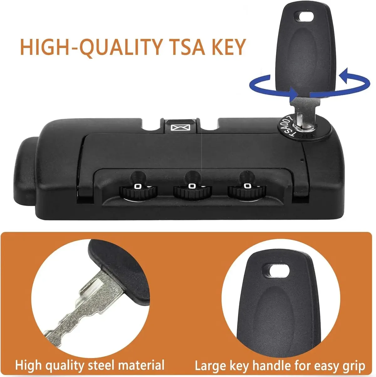 tsahousetsa002 master prédire pour le remplacement des bagages pour les peintures de valise de sac à bagages (tsahousettsa002-black)
