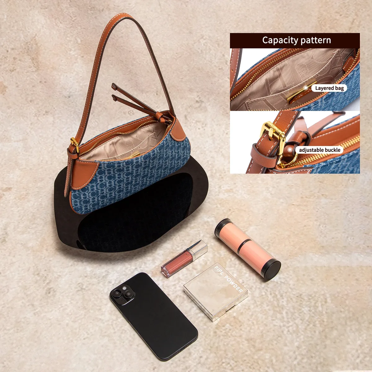 chch sac à main pour femme, nouvelle collection été, sac portable pour téléphone, sac de soirée pour femme, sac à main style cowboy