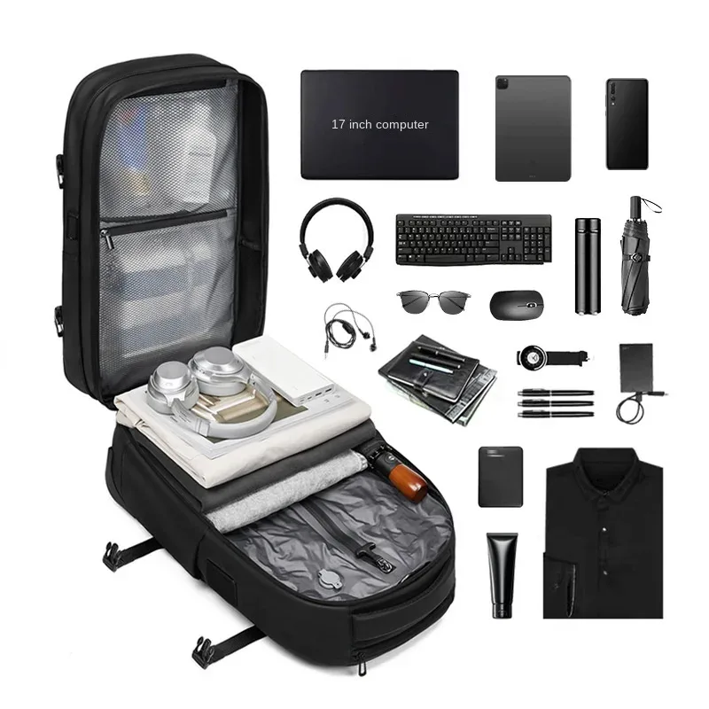 sac à dos à roulettes avec roulettes, sac à dos à roulettes de grande capacité, bagages sous vide, valise de voyage, bagages roulants, sac pour ordinateur portable d'affaires