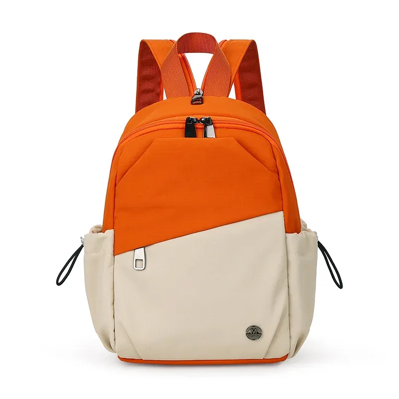 sac à dos multi-couches, nouvelle couleur contrastée, sac à bandoulière pour femme, mode, loisirs, voyage, sac à dos léger