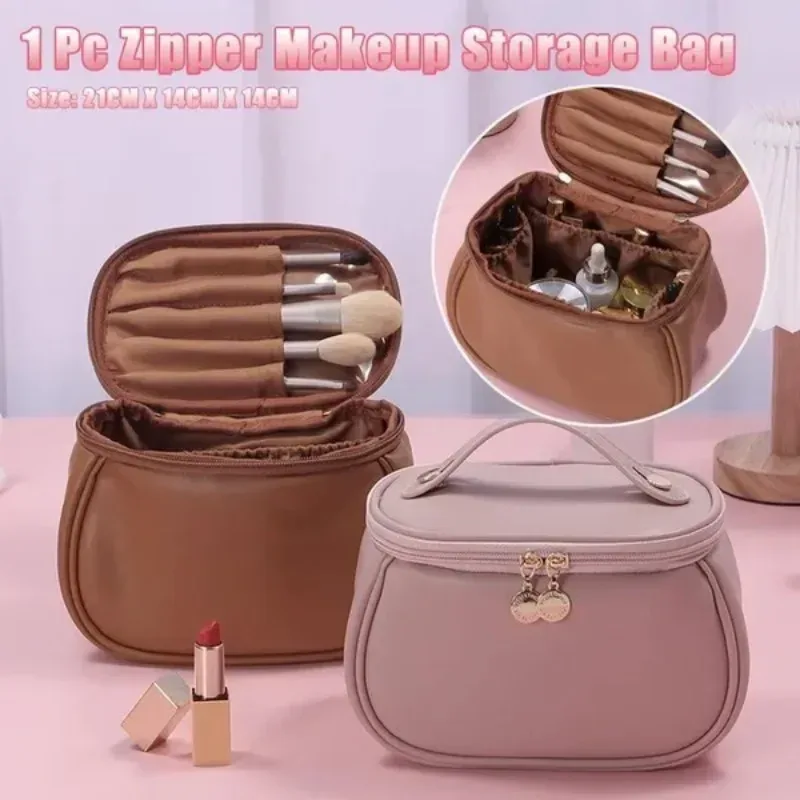 nouvelle trousse de toilette et de rangement de voyage grande capacité pour femme, style instagram haut de gamme, tendance célébrité internet