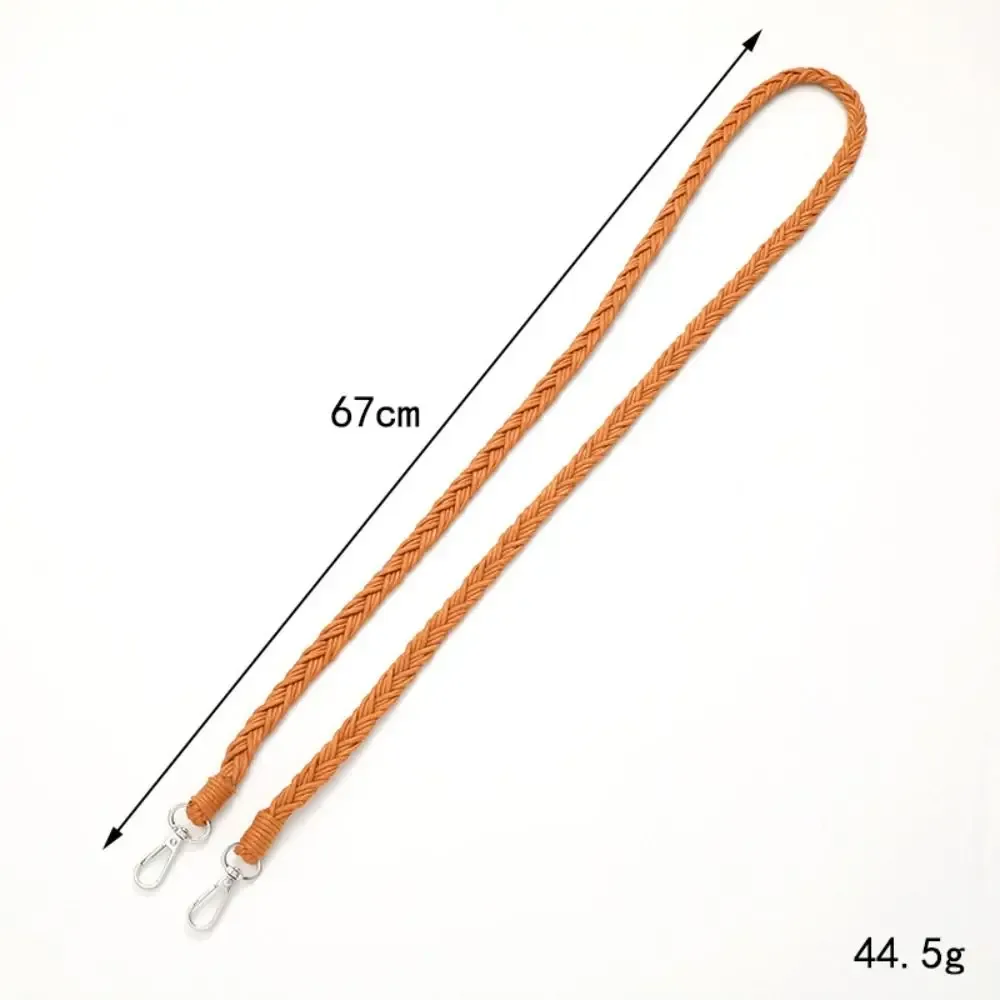 sangle de sac tressée tissée à la main détachable, ceintures de sac à bandoulière polyvalentes pour femmes
